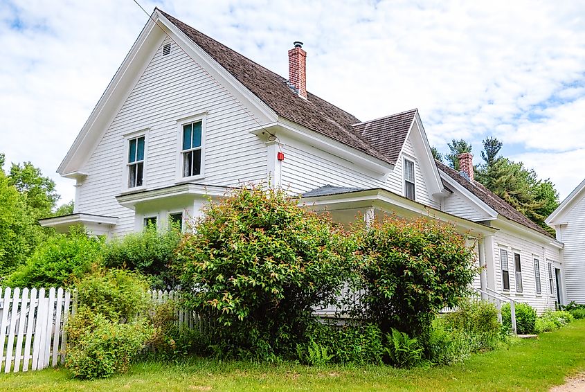 The Robert Frost Farm in Derry, New Hampshire.