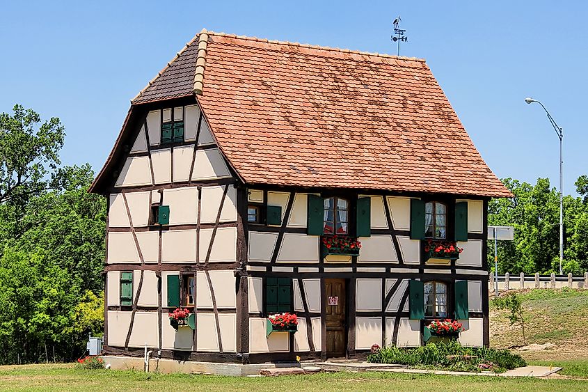 The Steinbach Alsatian House. 