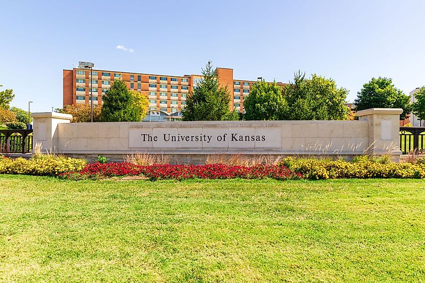 The University of Kansas in Lawrence, Kansas