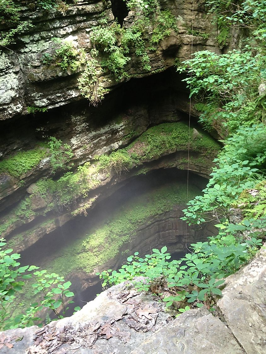 Neversink Pit in Alabama