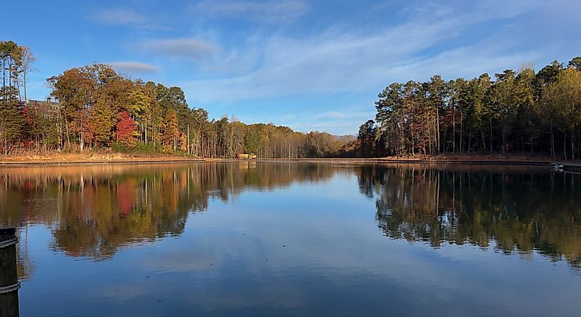 Lake near Bethlehem, Georgia.