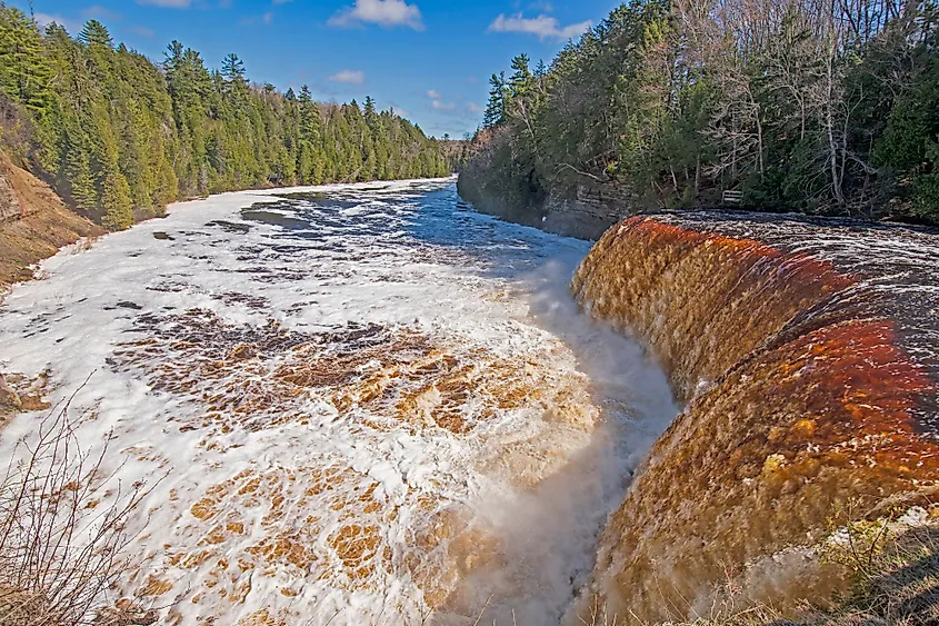 Tahquamenon Falls in Tahquamenon Falls State Park