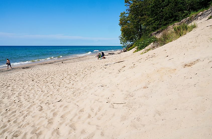 Van Buren State Park near Bangor, Michigan.