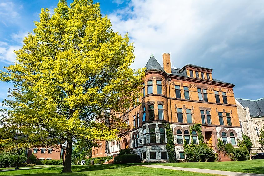 Hopkins Hall at Williams College in Williamstown
