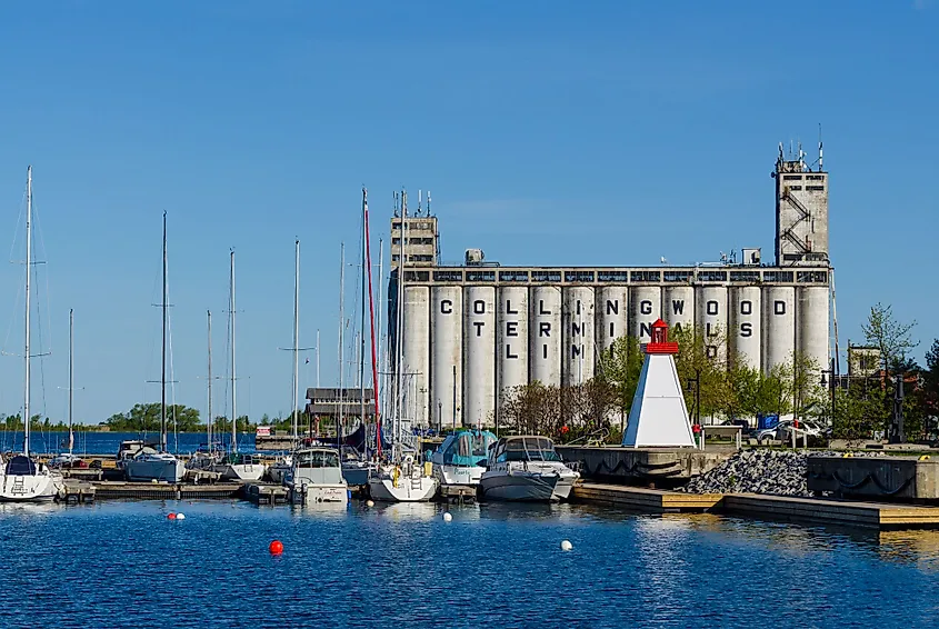 Collingwood harbor, Collingwood, Ontario, Canada