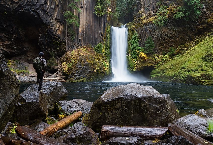 Toketee falls