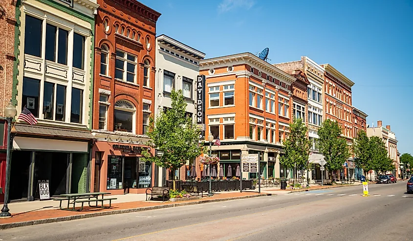 Shops in Cazenovia, New York