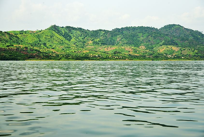 Lake Bosomtwe in Ghana