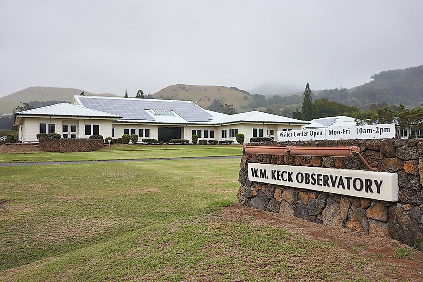 W. M. Keck Observatory headquarters building in Waimea, Hawaii