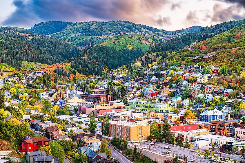 Park City in autumn 