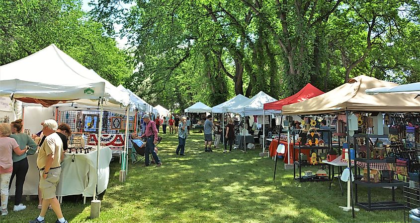 La Veta's annual Art in the Park Festival