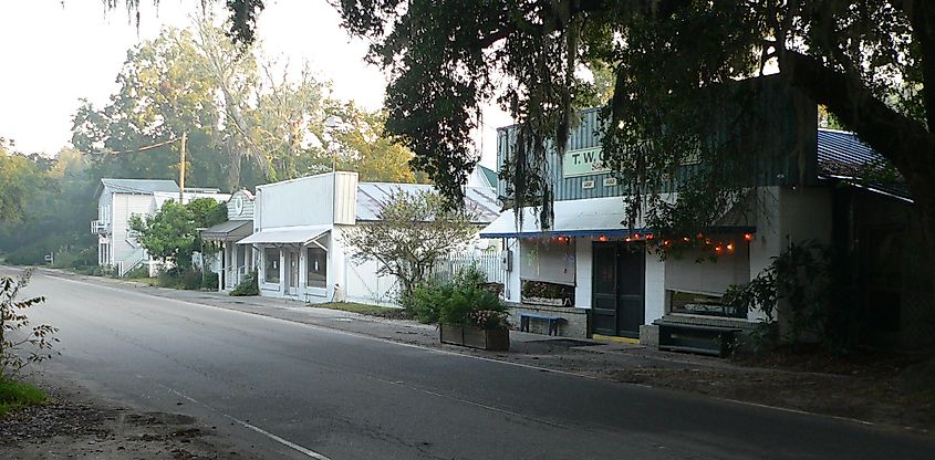 Downtown McClellanville, South Carolina