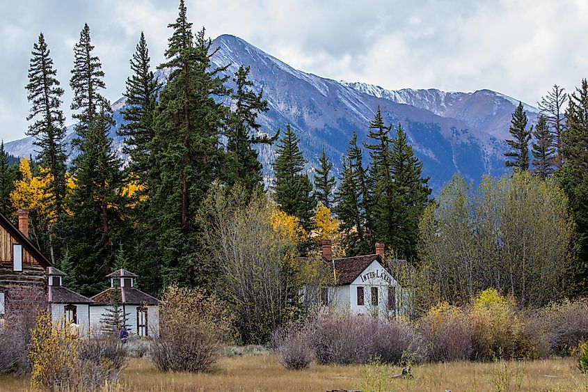 Interlaken Resort next to Twin Lakes, Colorado.