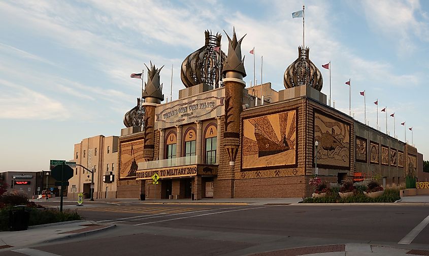 Corn Palace in Mitchell, South Dakota.