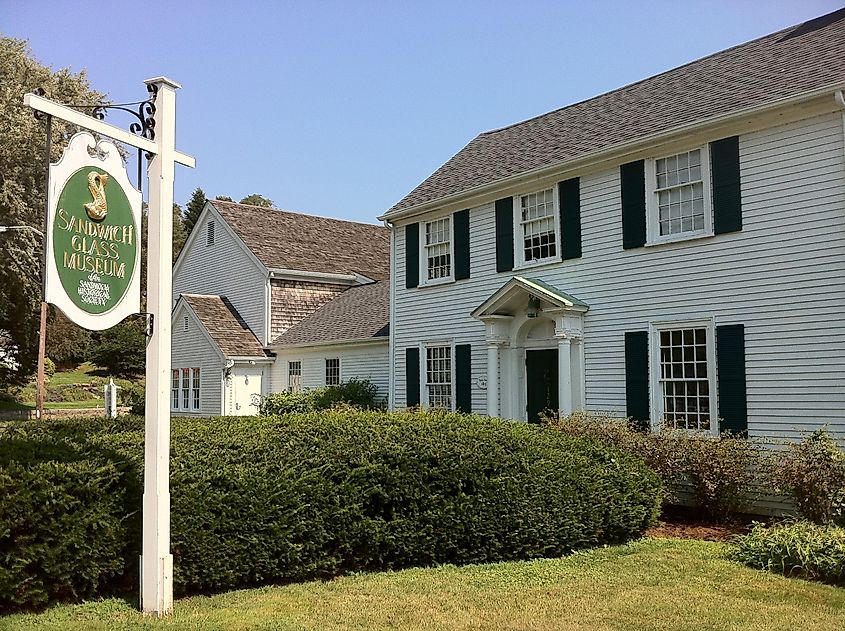 Glass Museum in Sandwich, Massachusetts