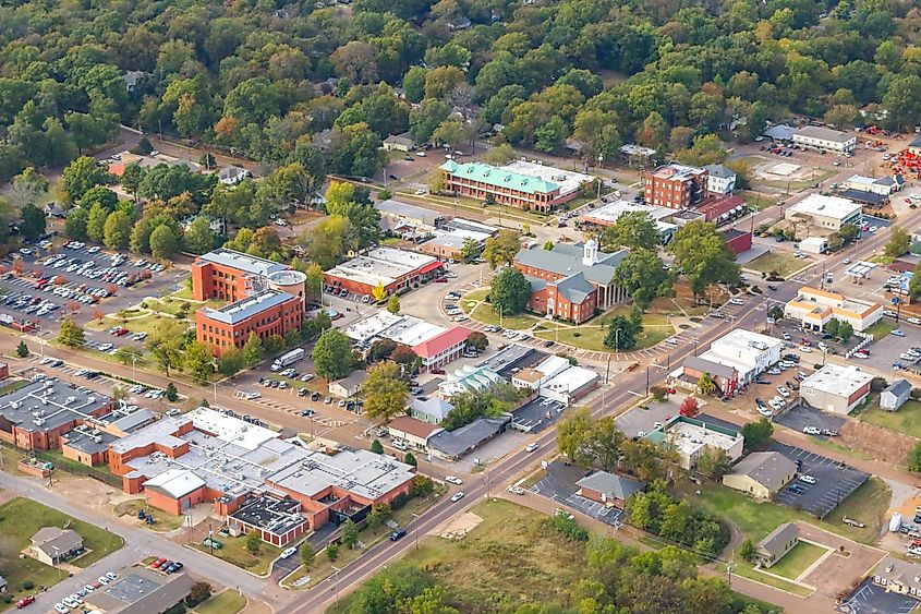 Downtown Hernando, Mississippi