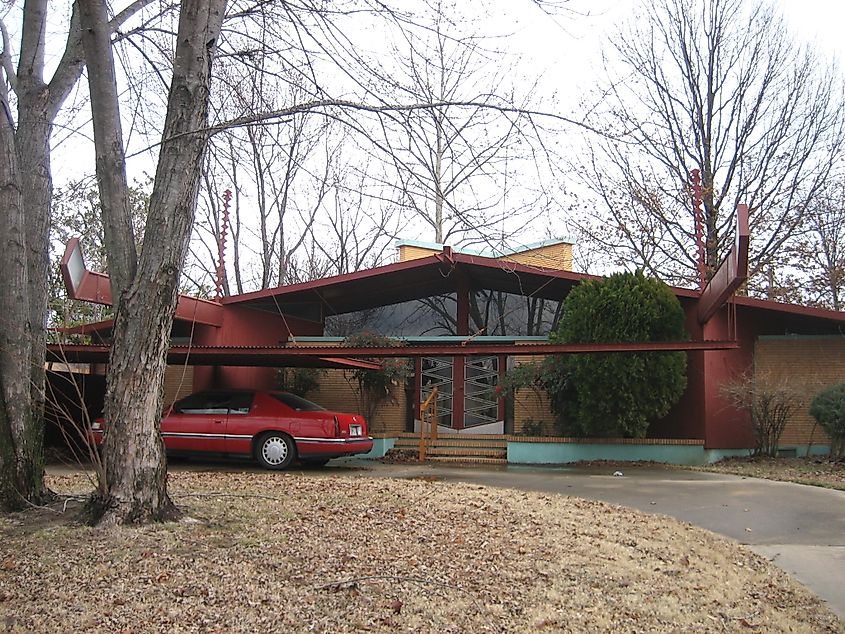 C.A. Comer House in Dewey, Oklahoma.
