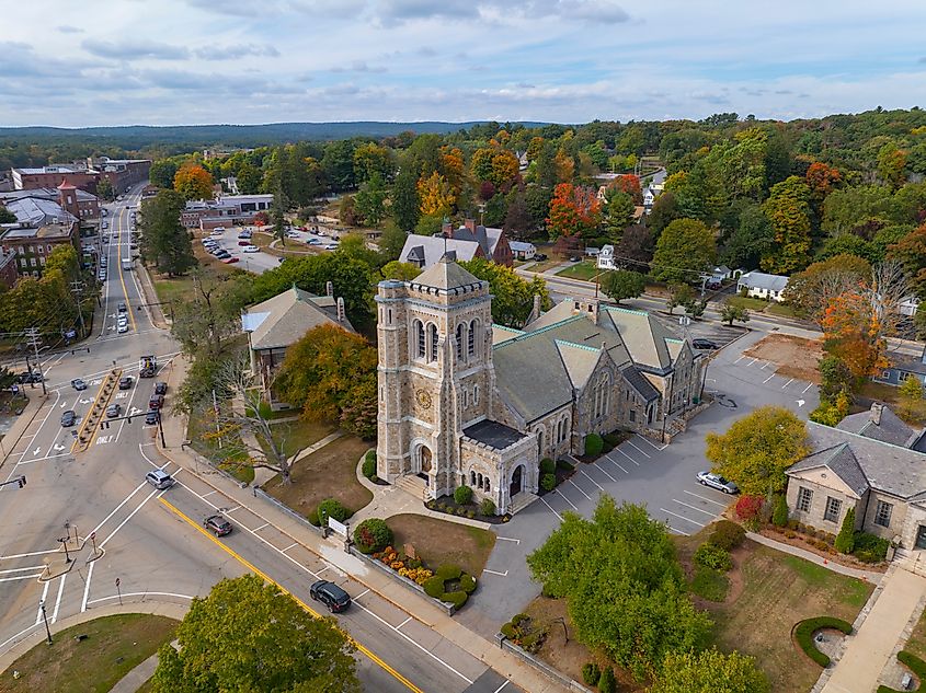 The Congregational Church in Northbridge, Massachusetts.