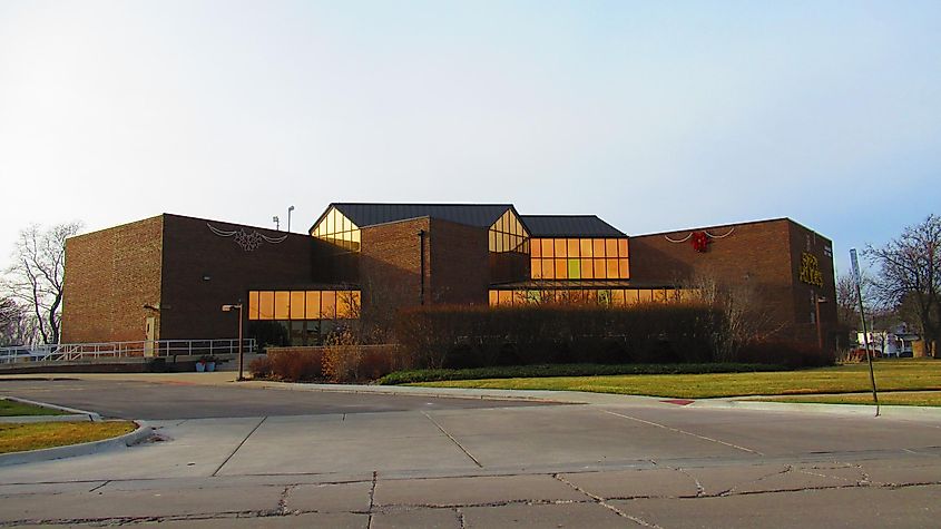 Trenton City Hall in Michigan.