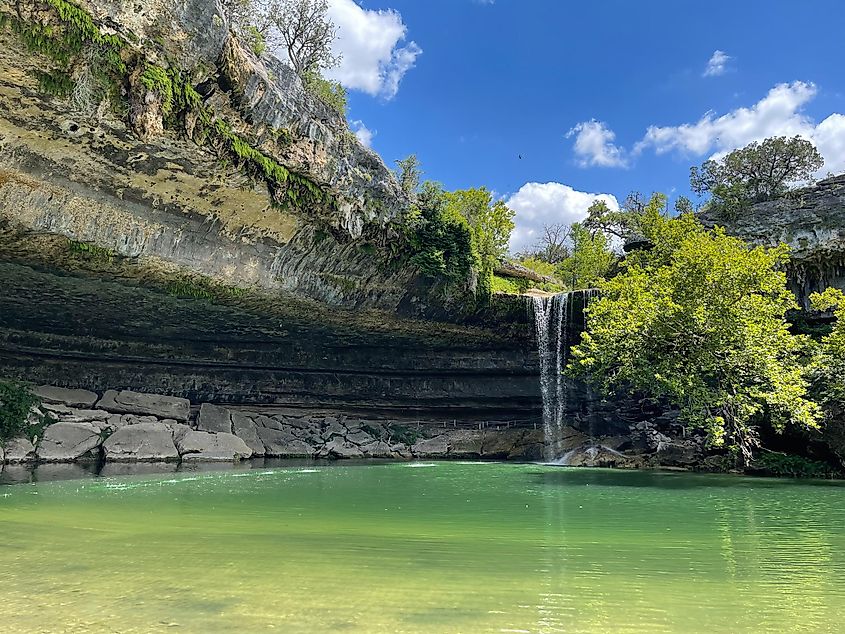 Beautiful nature near Dripping Springs, Texas.