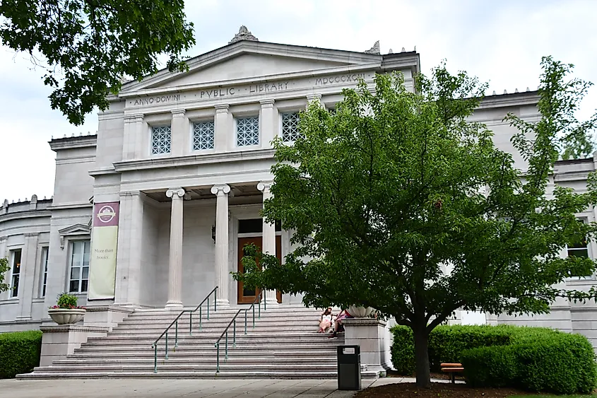 James Blackstone Memorial Library in Branford, Connecticut.