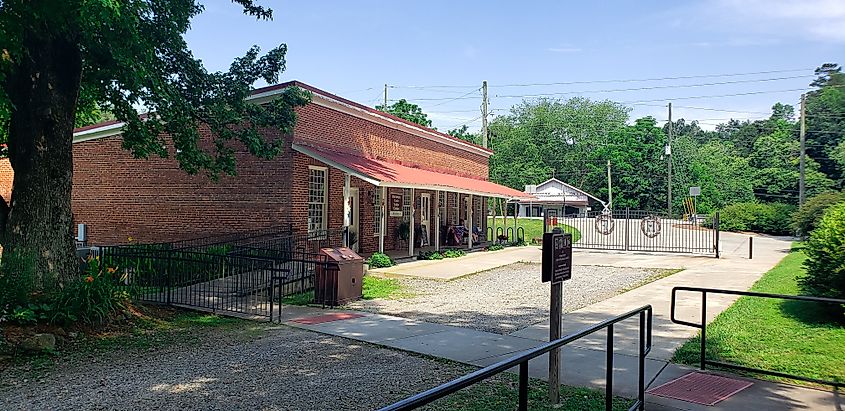 Hardman Farm Historic Site in Sautee Nacoochee, Georgia