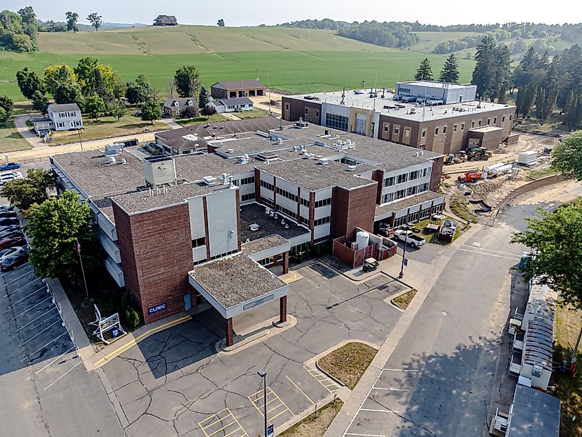 Gundersen Tri-County Hospital in Whitehall, Wisconsin.