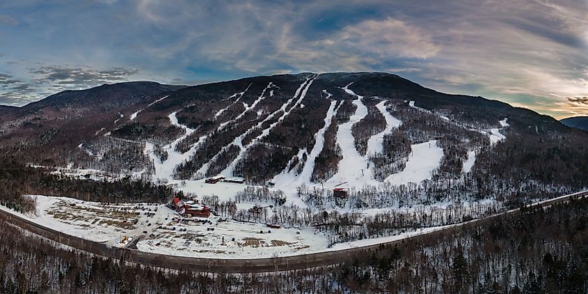 Wildcat Mountain, New Hampshire, Panorama.