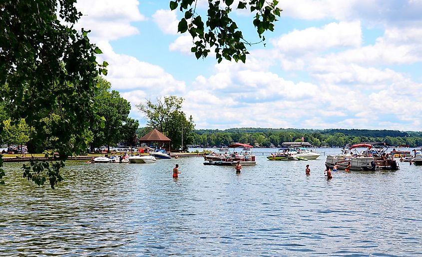 Conesus Lake in New York.