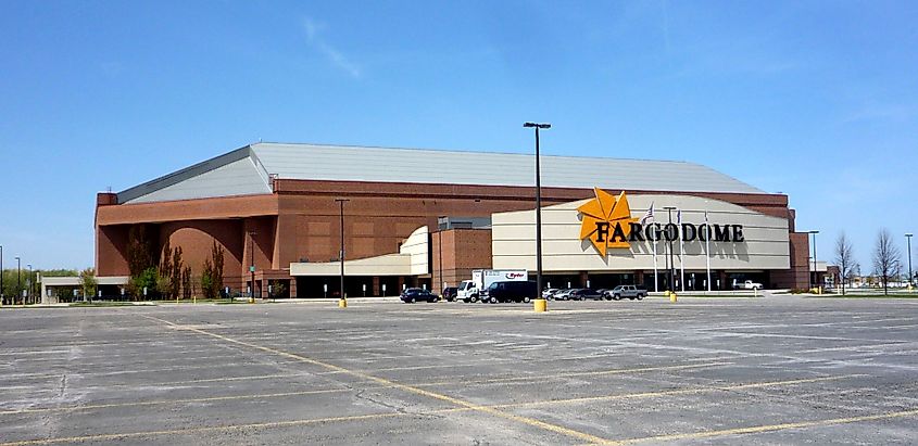 The Fargodome in Fargo, North Dakota