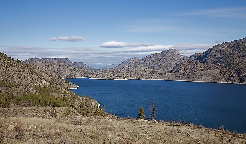 Colville Reservation; Native American / Tribal land in Washington State.