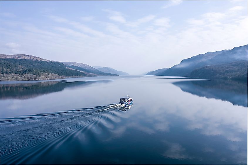 Nessie Tour Boat Exploring Loch Ness for Tourism