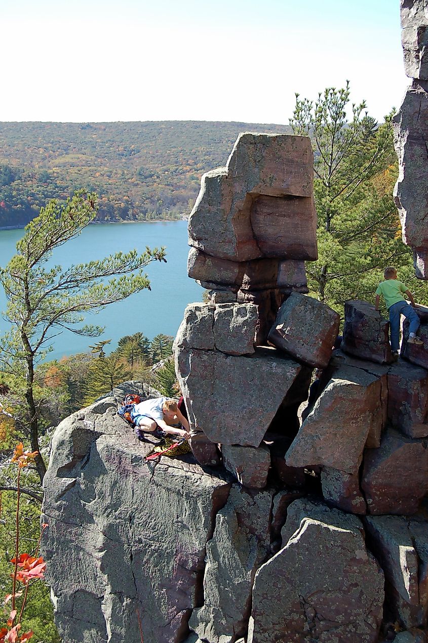 Chimney Rock. 