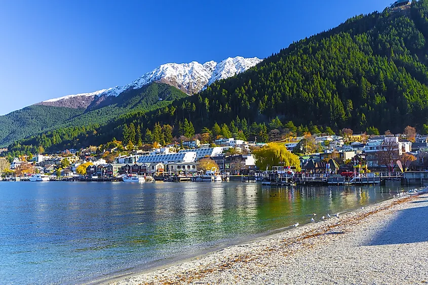 Lake Wakatipu Queenstown New Zealand