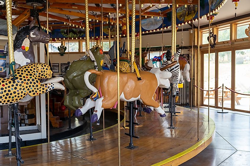 The Carousel of Happiness in Nederland, Colorado.