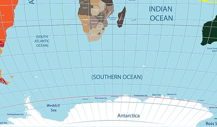Antarctica Time Zone Map Does Antarctica Have Time Zones? - Worldatlas