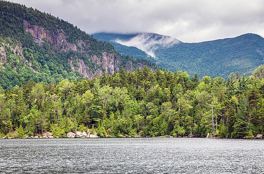 Copperas Pond in Lake Placid NY