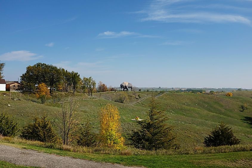 Jamestown, North Dakota, Dakota Thunder. Editorial credit: Steve Cukrov / Shutterstock.com