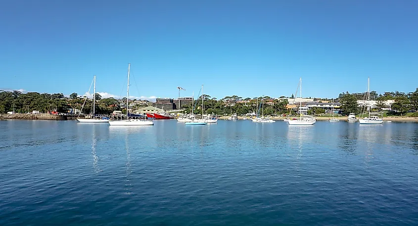 Ulladulla Harbour Landscape - South Coast, New South Wales, Australia