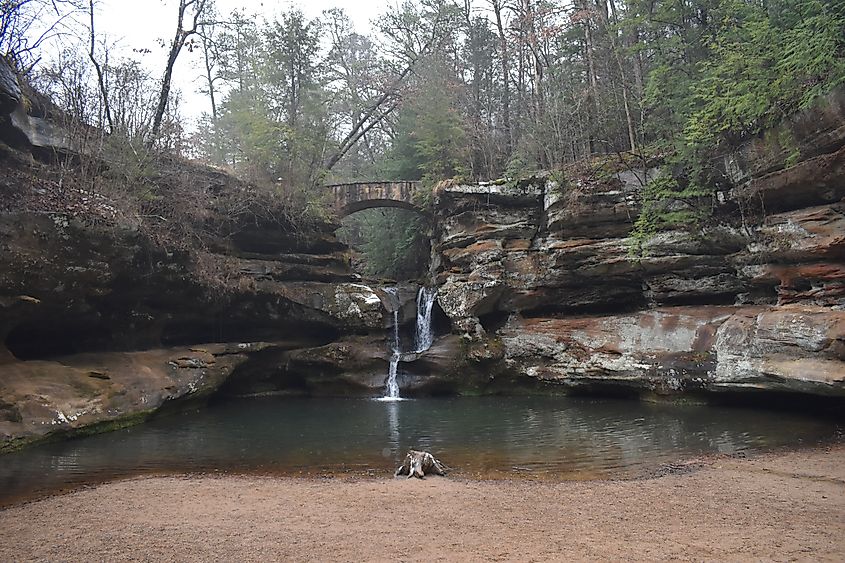 Hocking Hills State Park, Ohio.