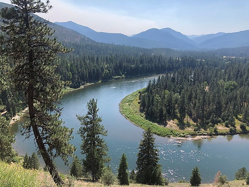 Clark Fork River near St. Regis, Montana