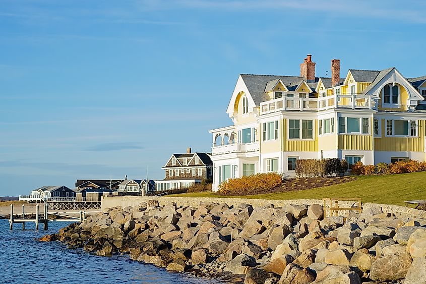 Luxury waterfront homes in Westerly, Rhode Island