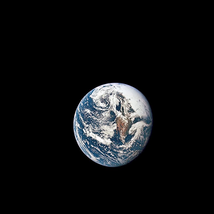 Earth in space