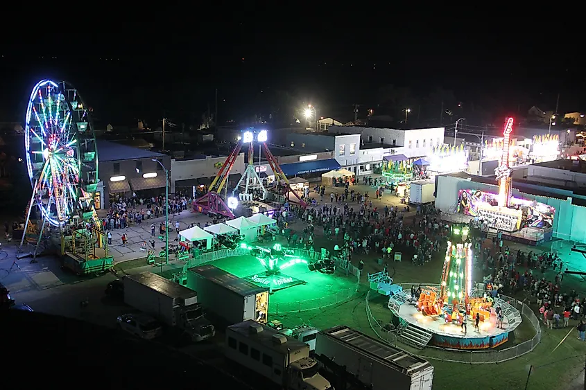 Fall Festival at Valley Center, Kansas.