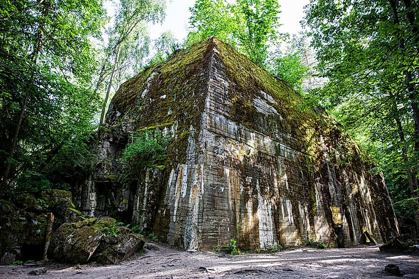 Wolf's Lair in Poland. 