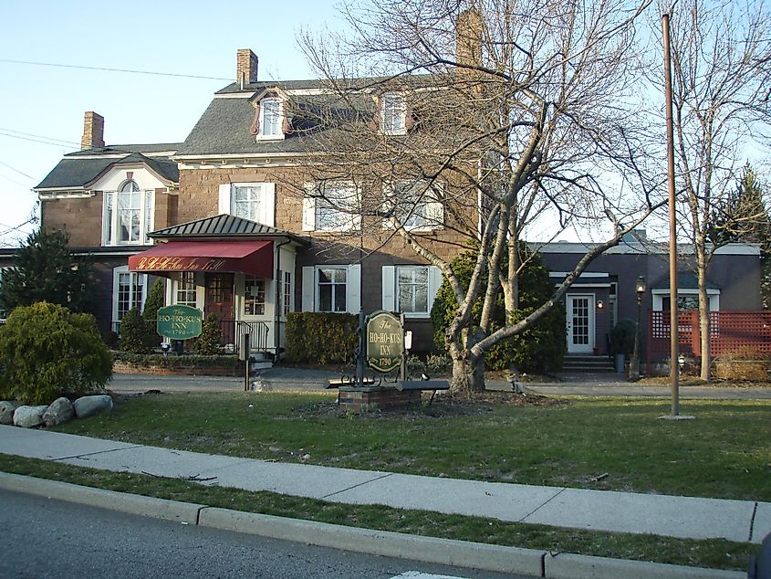 The Ho-Ho-Kus Inn, a historic landmark