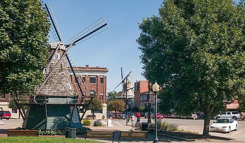 Dutch village Pella, Iowa