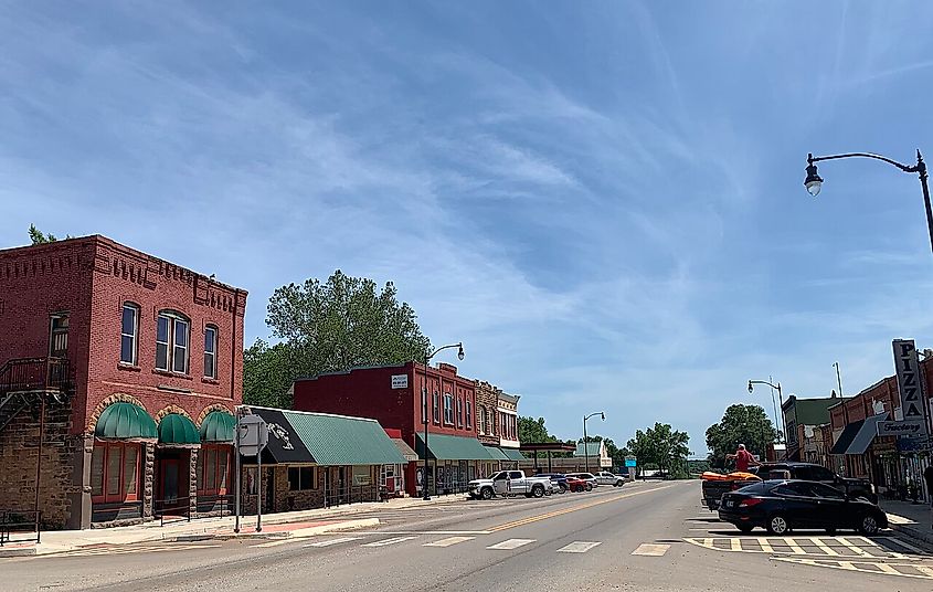 Perkins Downtown Historic District, Perkins, Oklahoma.