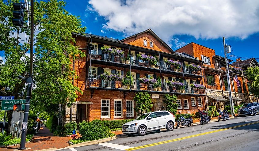 Old Edwards Inn & Spa in Highlands, North Carolina.
