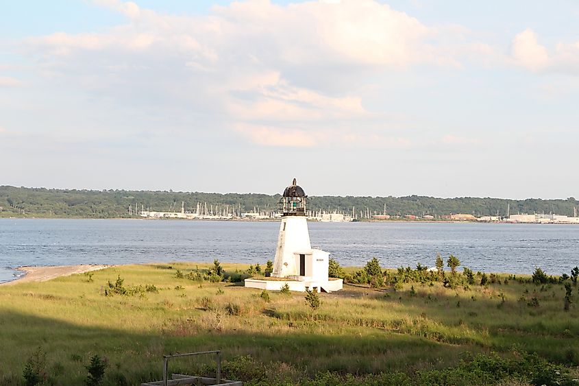 Prudence Island Lighthouse.